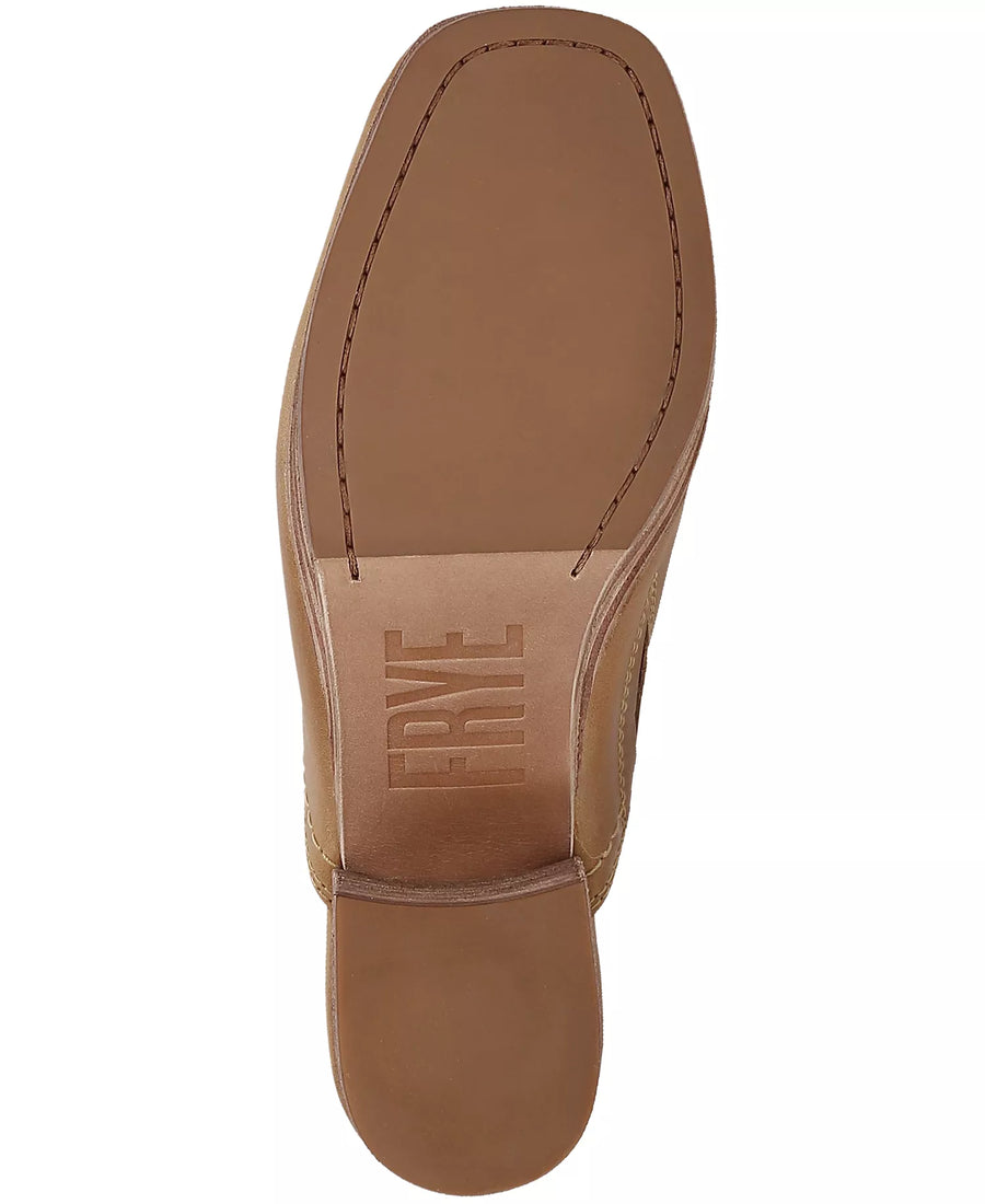 Frye Women's Campus Block Heel Leather Clogs