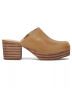 Frye Women's Campus Block Heel Leather Clogs