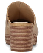 Frye Women's Campus Block Heel Leather Clogs