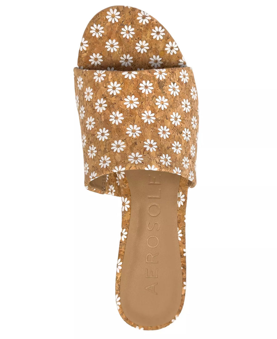 Aerosoles Women's Como Round Toe Slide Sandals
