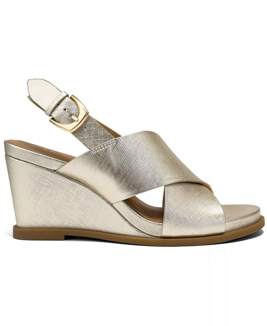 Aerosoles Women's Dayonara Open Toe Wedge Sandals