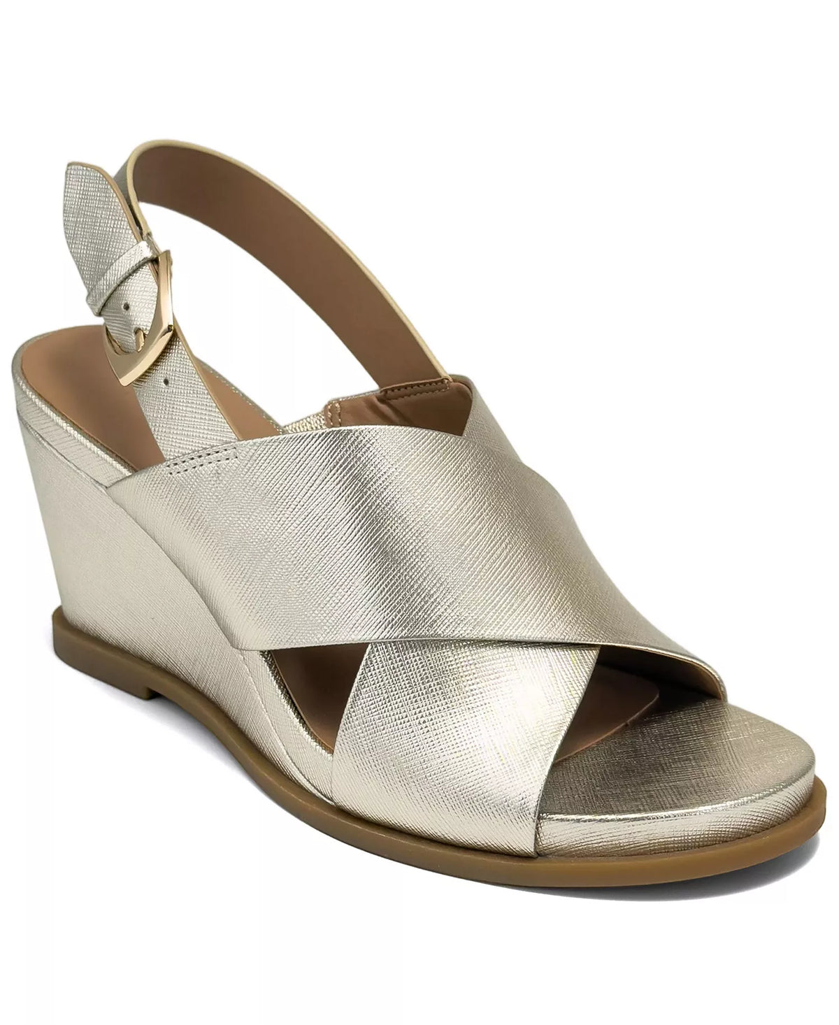 Aerosoles Women's Dayonara Open Toe Wedge Sandals