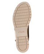 Clarks Women's Diaz Cross Round Toe Wedge Sandals