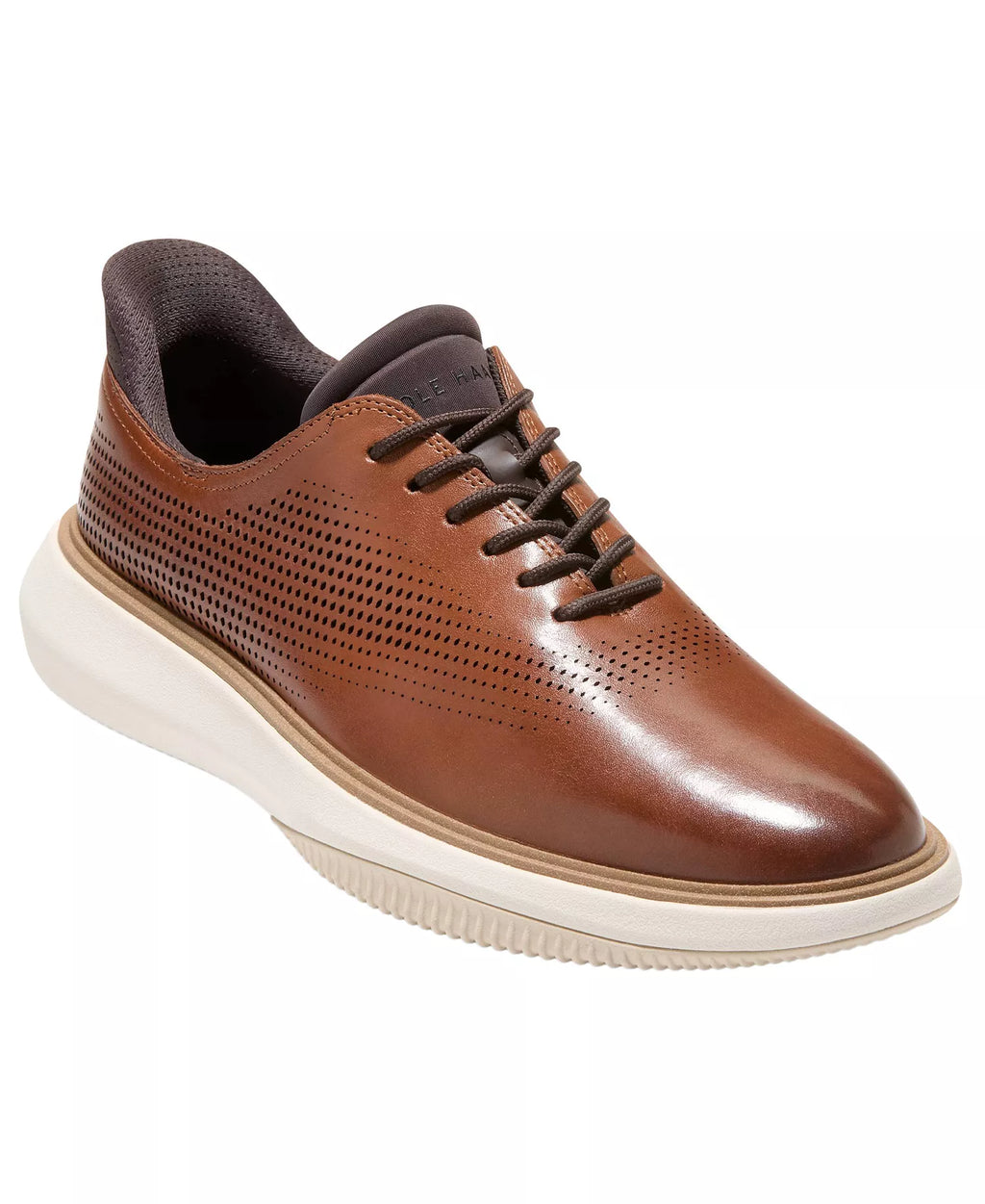 Cole Haan Men's Grand Phaze Laser Quick-On Lace-Up Oxford Shoes