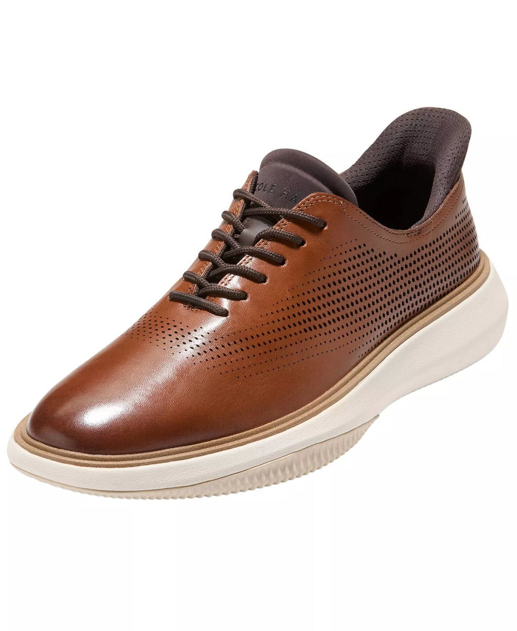 Cole Haan Men's Grand Phaze Laser Quick-On Lace-Up Oxford Shoes