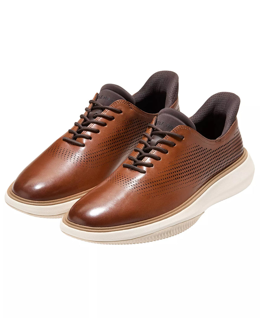 Cole Haan Men's Grand Phaze Laser Quick-On Lace-Up Oxford Shoes