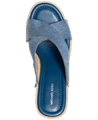 Michael Kors Michael Kors Women's Kenzie Slip-On Wedge Sandals