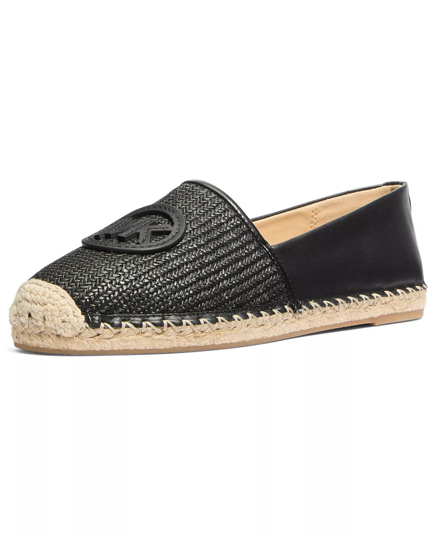 Michael Kors Michael Kors Women's Kenzie Logo Slip-On Espadrille Flats