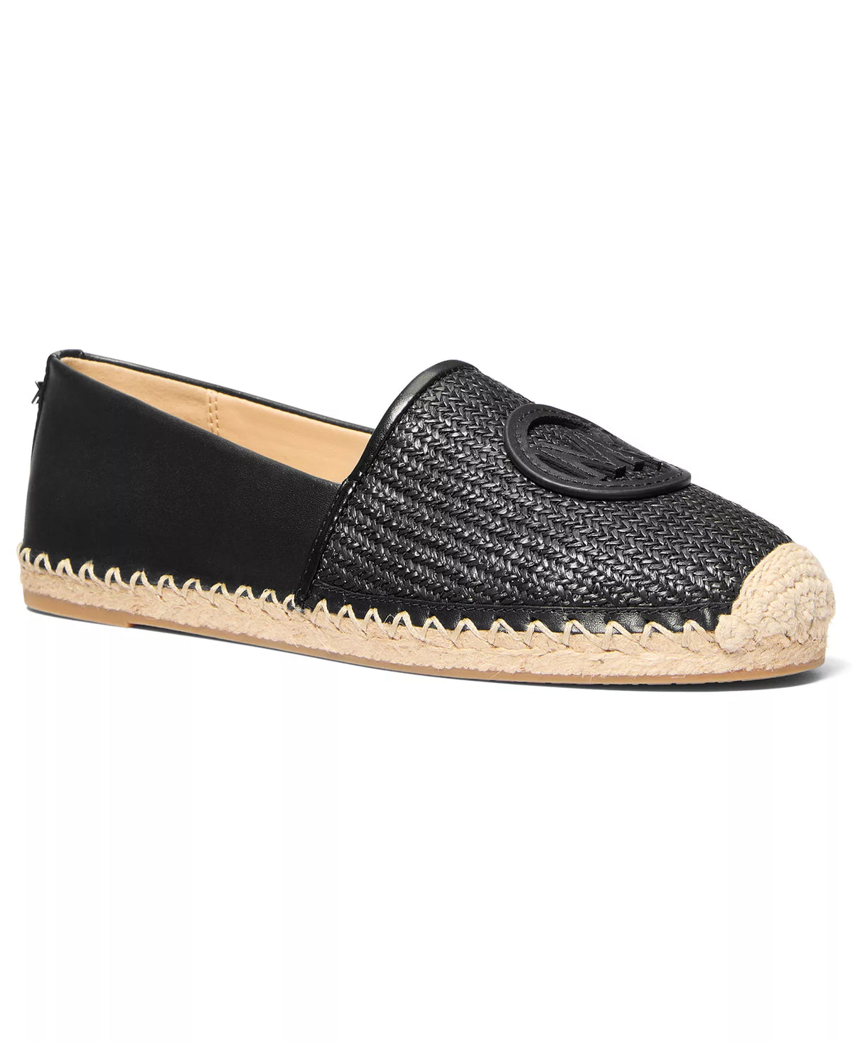 Michael Kors Michael Kors Women's Kenzie Logo Slip-On Espadrille Flats