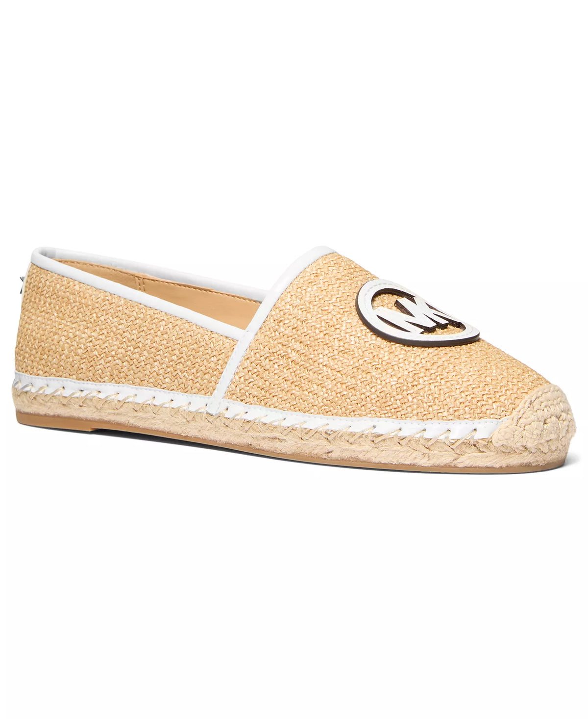 Michael Kors Michael Kors Women's Kenzie Logo Slip-On Espadrille Flats