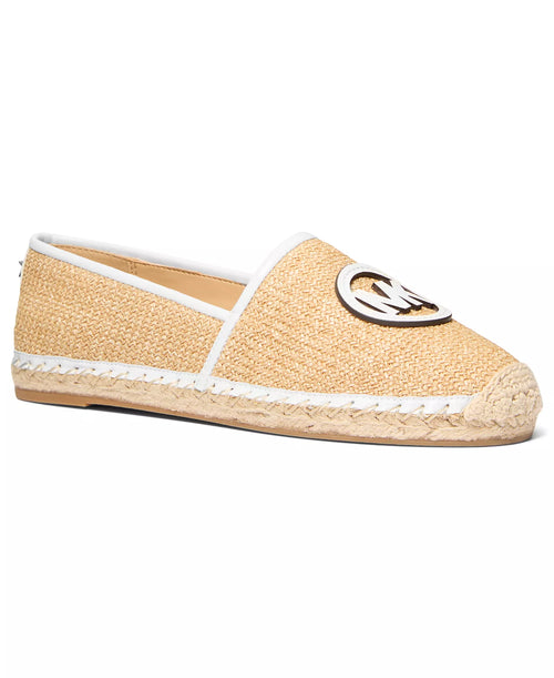Michael Kors Michael Kors Women's Kenzie Logo Slip-On Espadrille Flats
