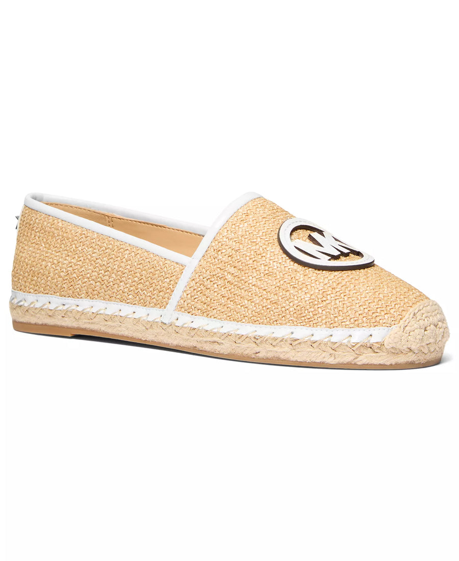 Michael Kors Michael Kors Women's Kenzie Logo Slip-On Espadrille Flats