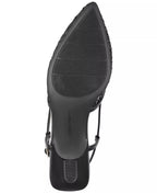 Easy Spirit Women's Hetty eFlex Woven Slingback Kitten Heel Pumps