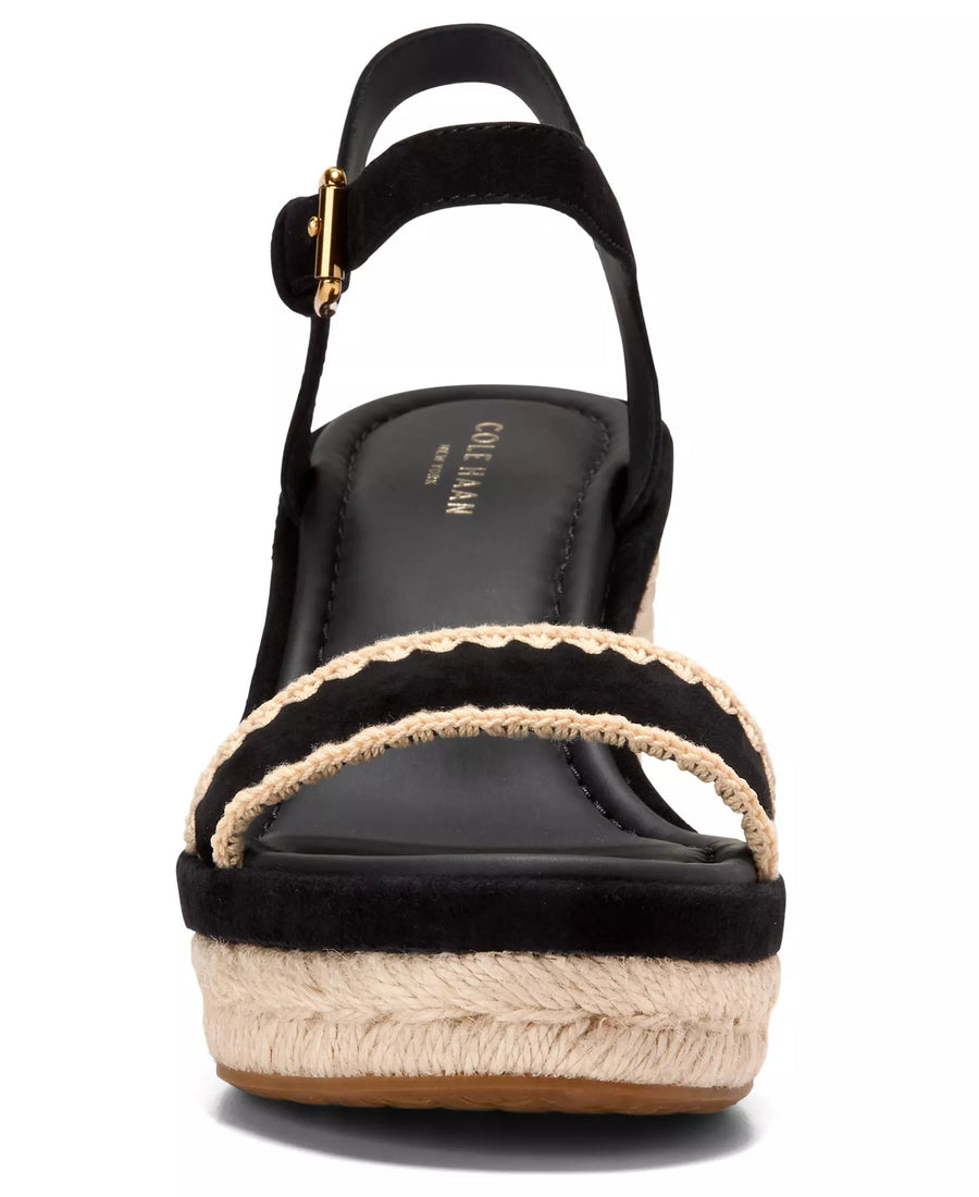 Cole Haan Women's Cloudfeel Asbury Espadrille Wedge Sandals