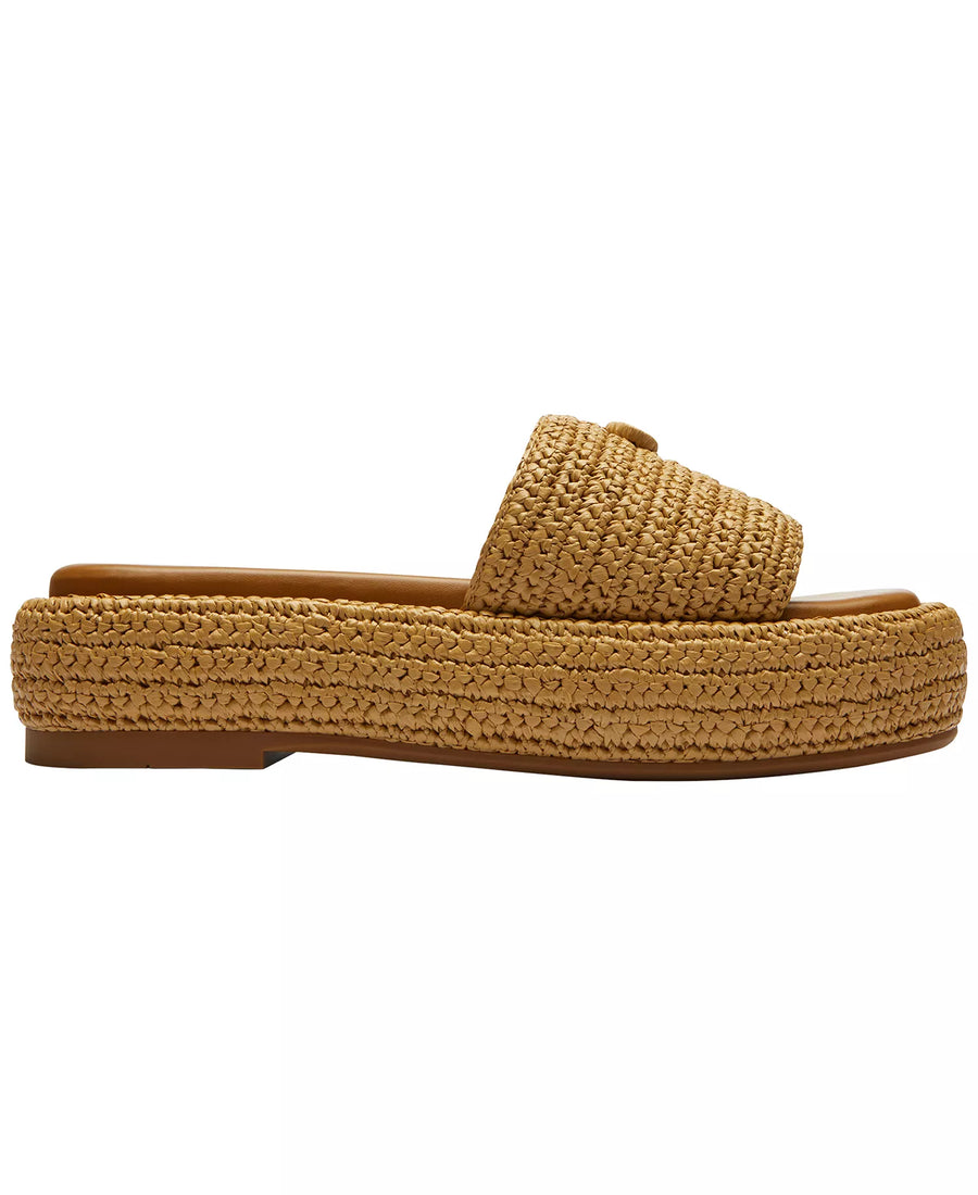 Coach Women's Sculpted C Platform Slide Sandals