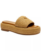 Coach Women's Sculpted C Platform Slide Sandals