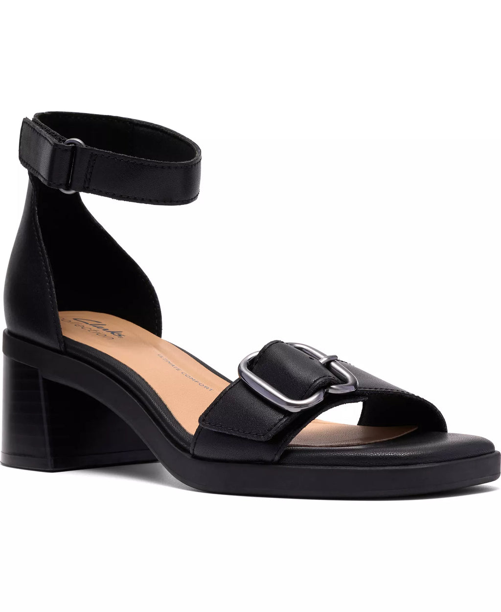 Clarks Women's Jaylan Dream Square Toe Dress Sandals