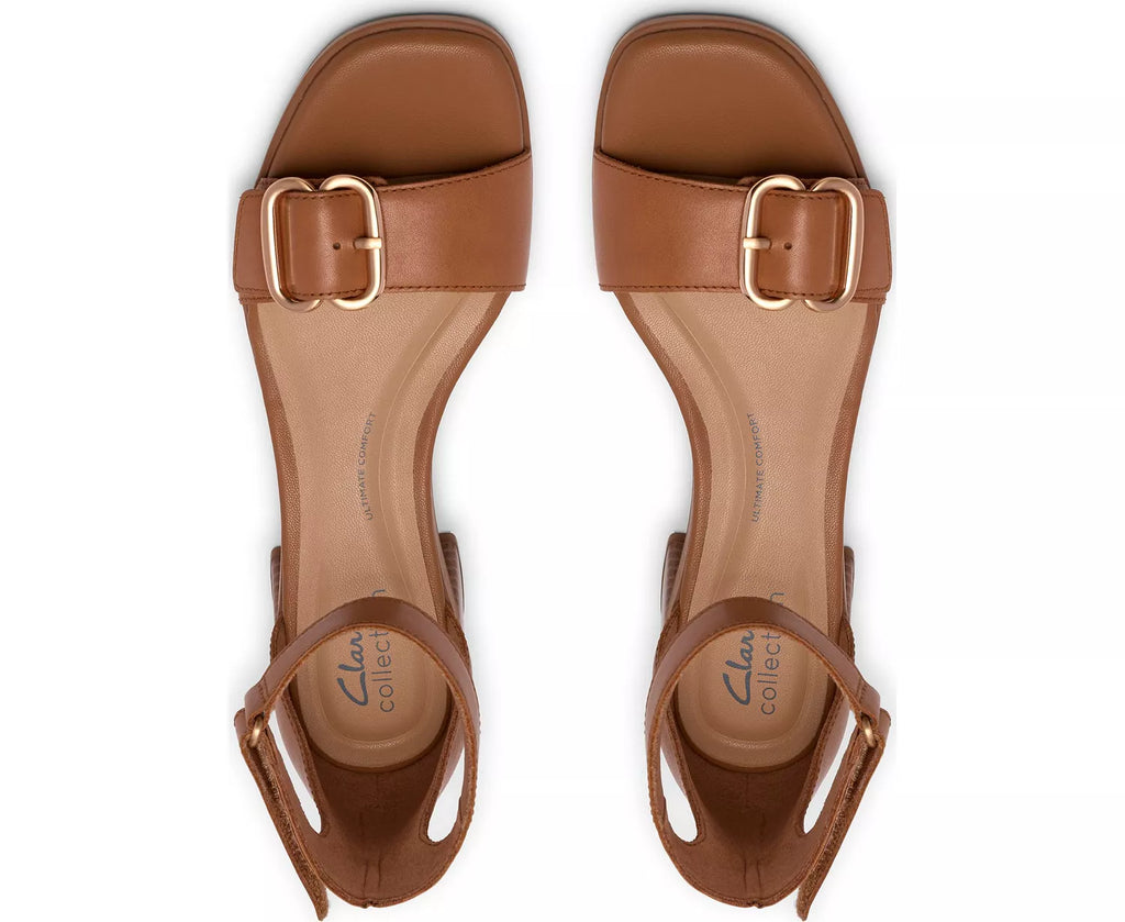 Clarks Women's Jaylan Dream Square Toe Dress Sandals