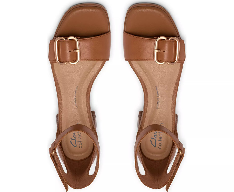 Clarks Women's Jaylan Dream Square Toe Dress Sandals