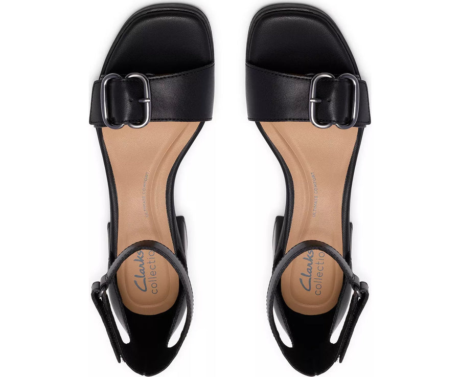 Clarks Women's Jaylan Dream Square Toe Dress Sandals