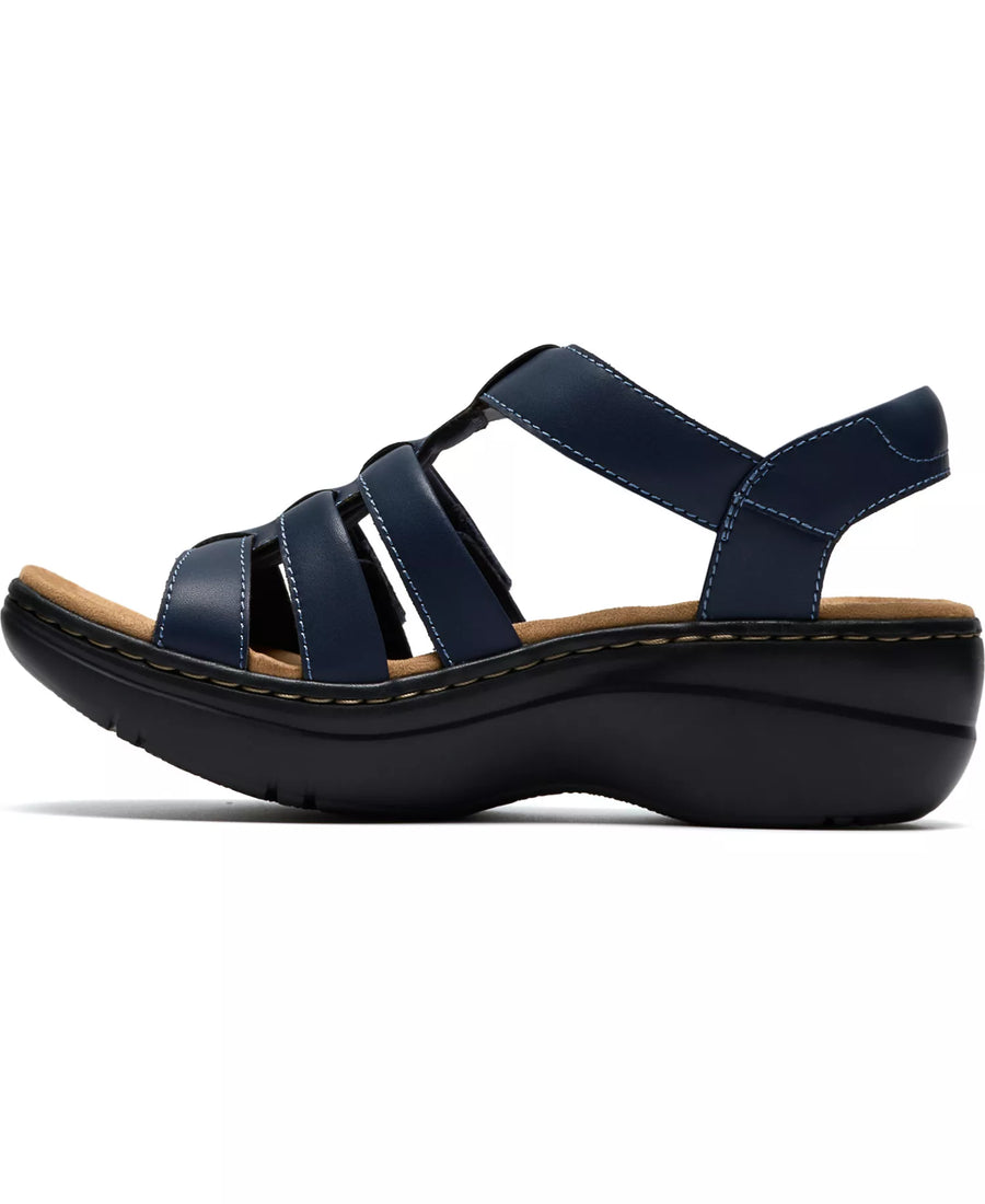 Clarks Women's Collection Merliah2 Ruby Round Toe Sandals