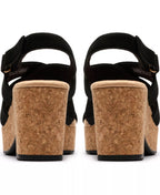 Clarks Women's Nerisa Grace Round Toe Wedge Sandals