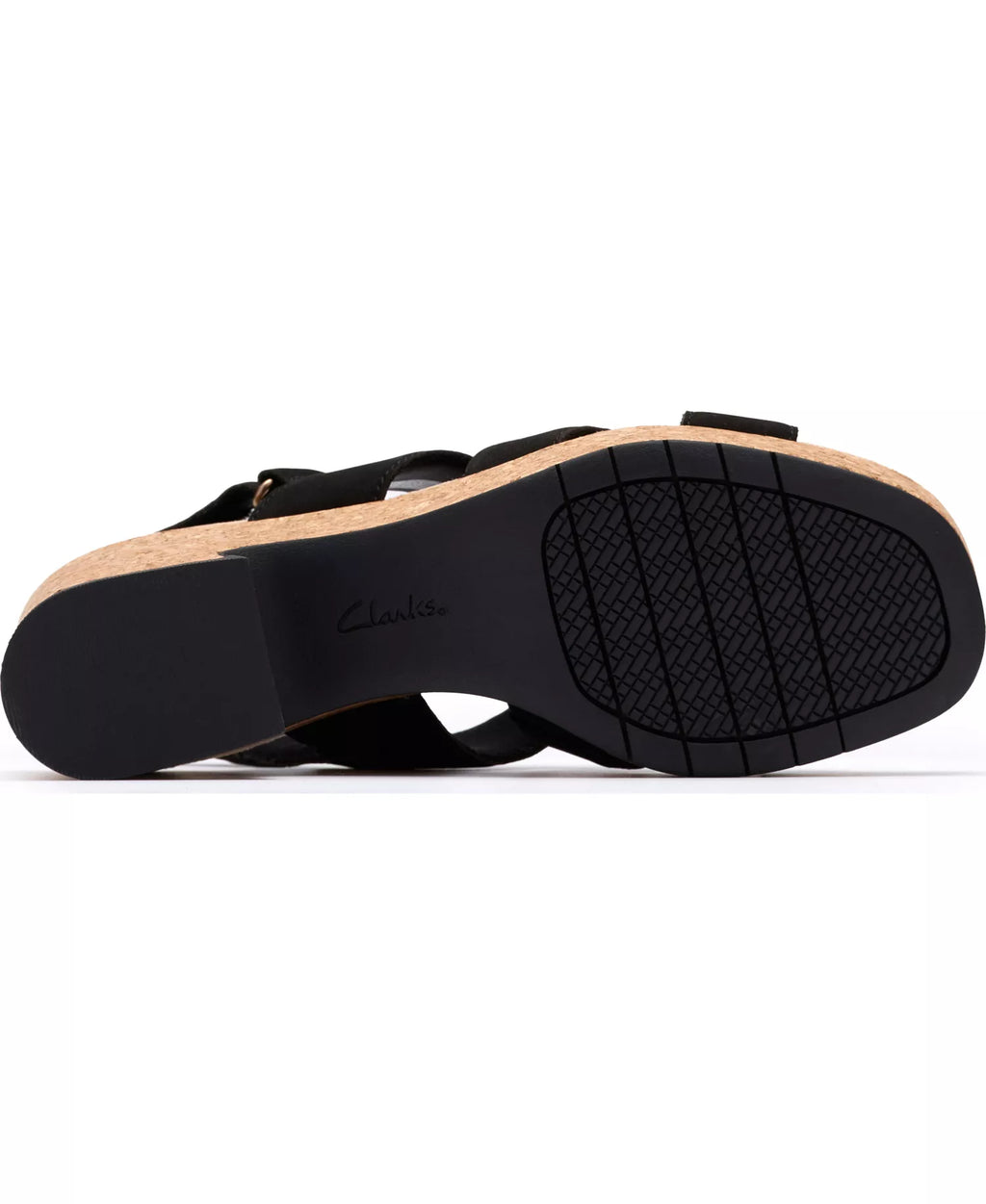 Clarks Women's Nerisa Grace Round Toe Wedge Sandals