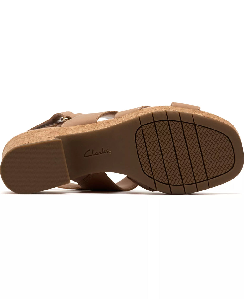 Clarks Women's Nerisa Grace Round Toe Wedge Sandals