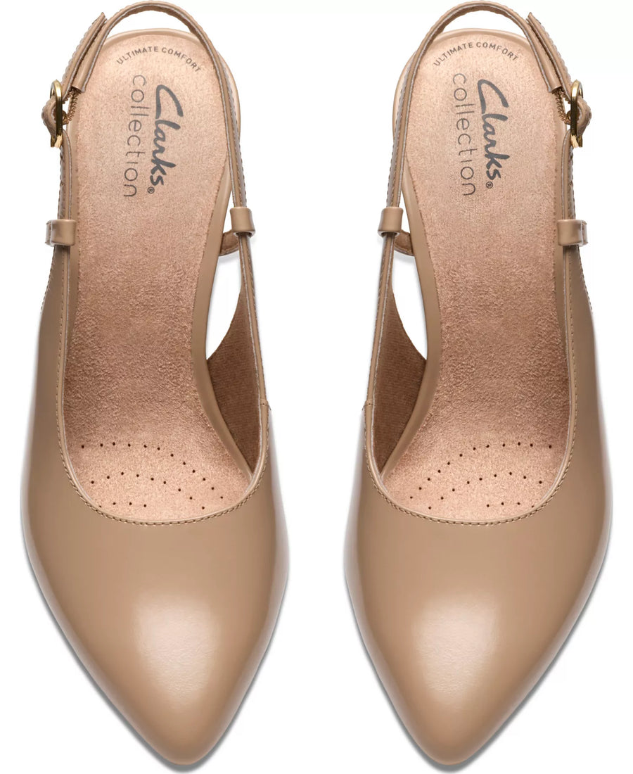 Clarks Collection Women's Tammitha Strap Slingback Dress Pumps