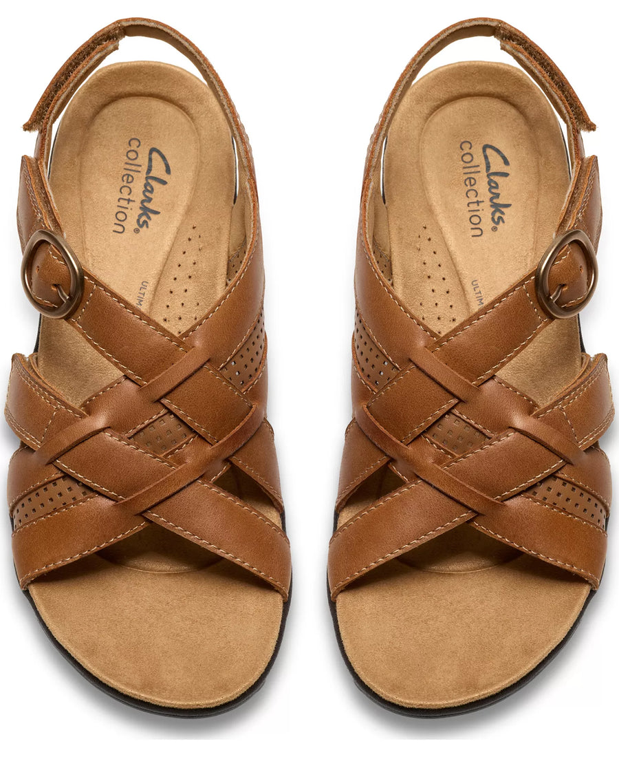 Clarks Women's Collection Laurieann Mae Round Toe Sandals