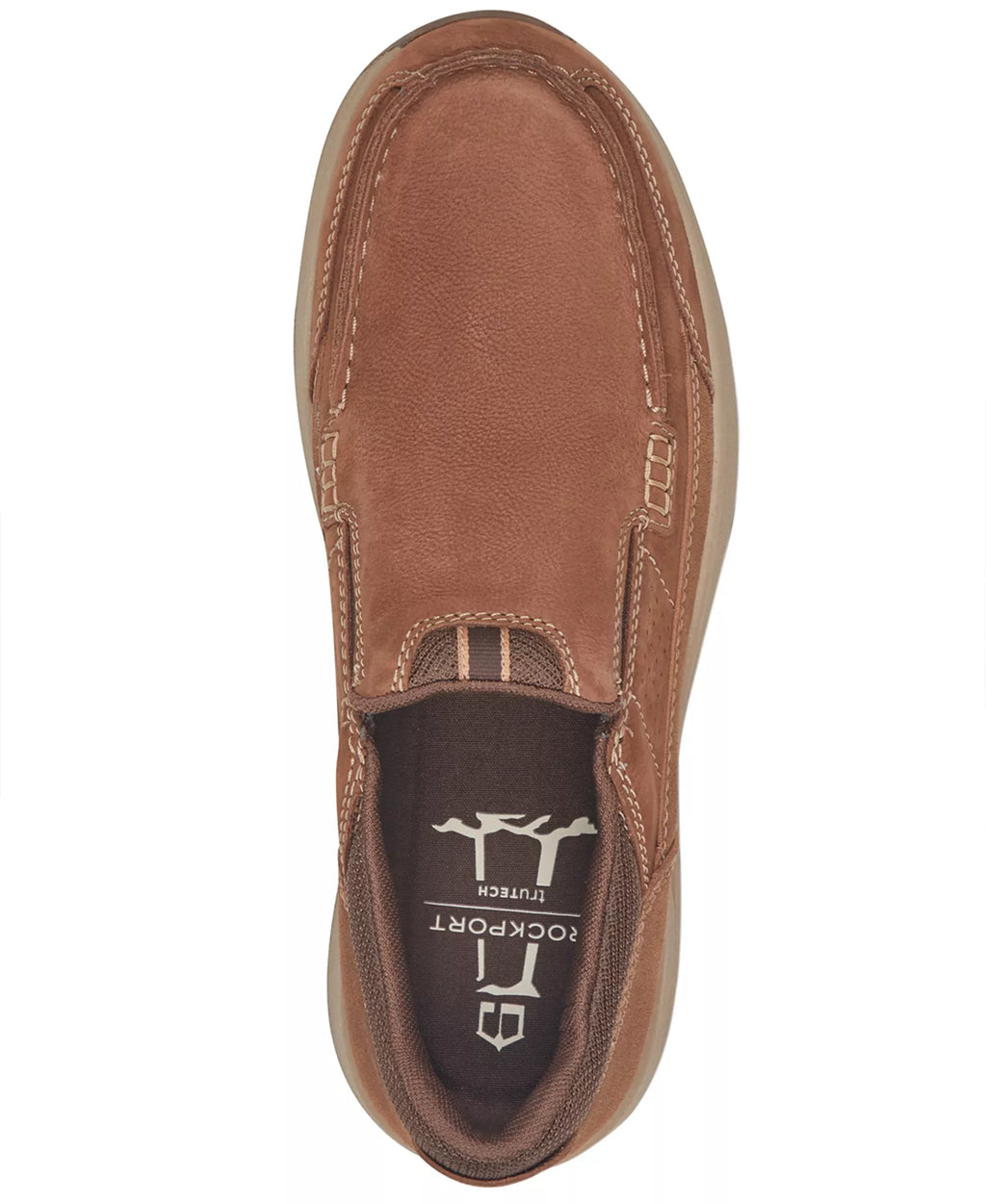 Rockport Men's Atwell Casual Slip-On Moc-Toe Shoes