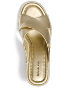 Michael Kors Michael Kors Women's Kenzie Slip-On Wedge Sandals