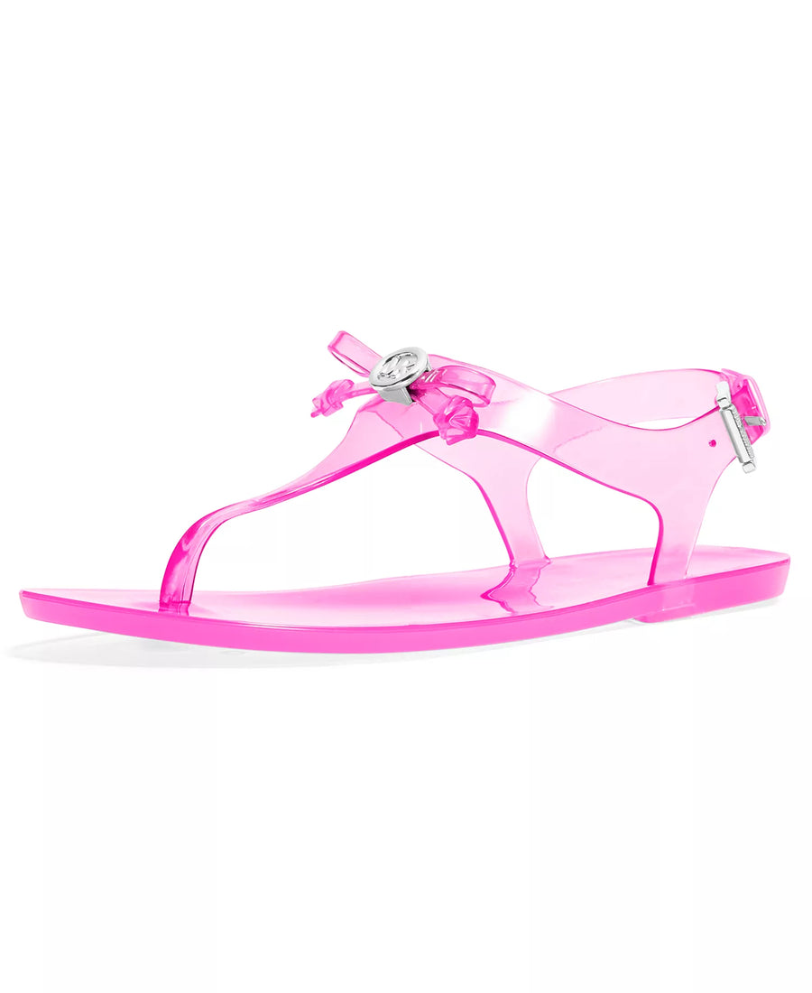 Michael Kors Michael Kors Women's Eva Buckle Thong Jelly Flat Sandals