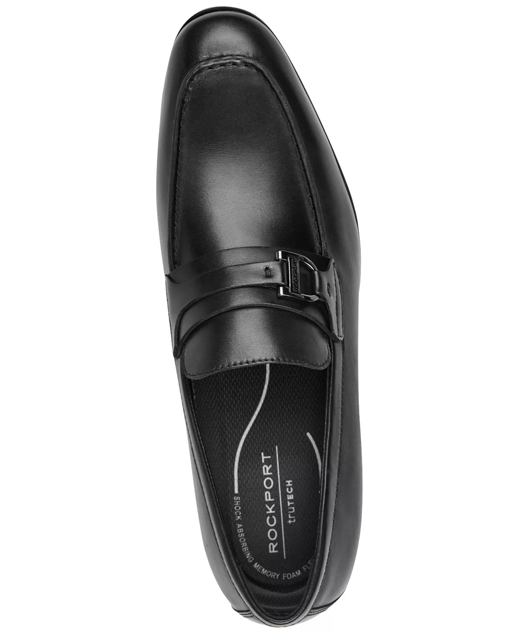 Rockport Men's Carlo Almond Toe Slip-On Dress Loafers