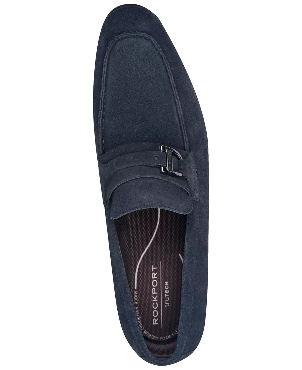 Rockport Men's Carlo Almond Toe Slip-On Dress Loafers