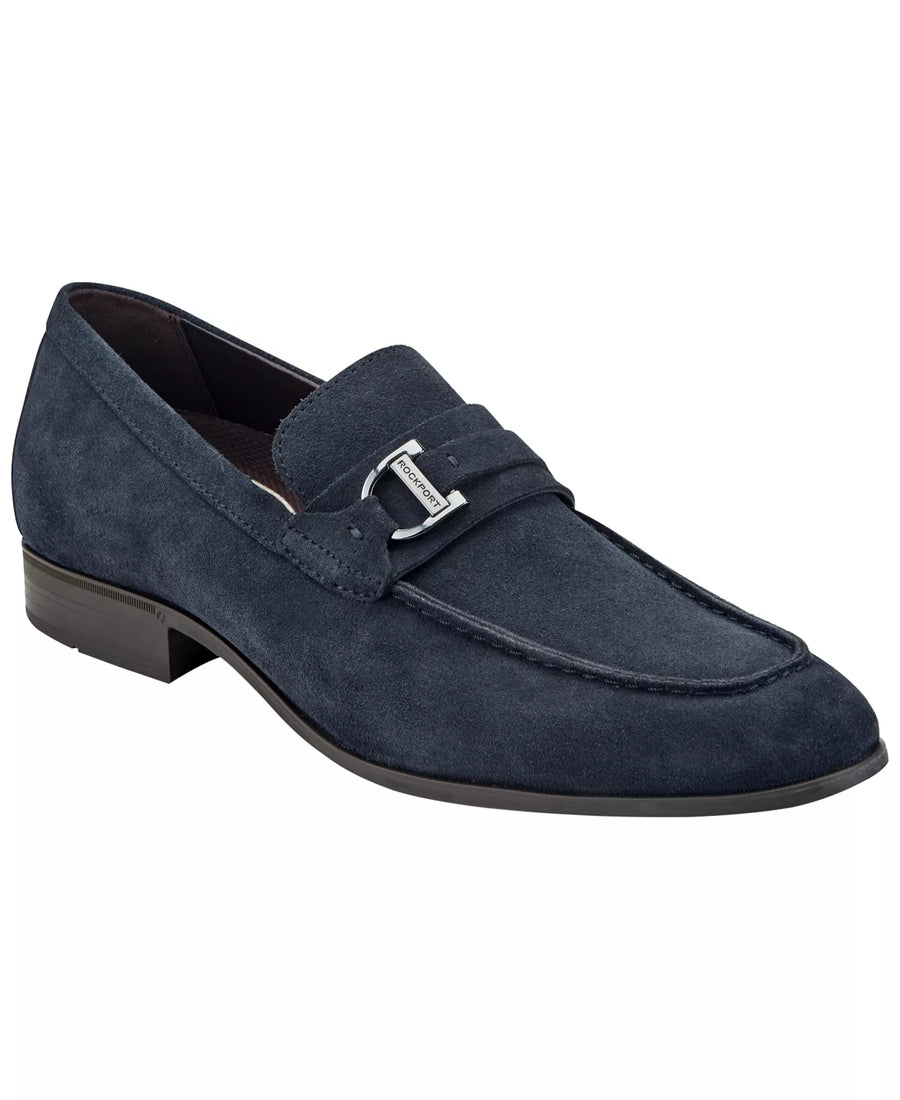 Rockport Men's Carlo Almond Toe Slip-On Dress Loafers
