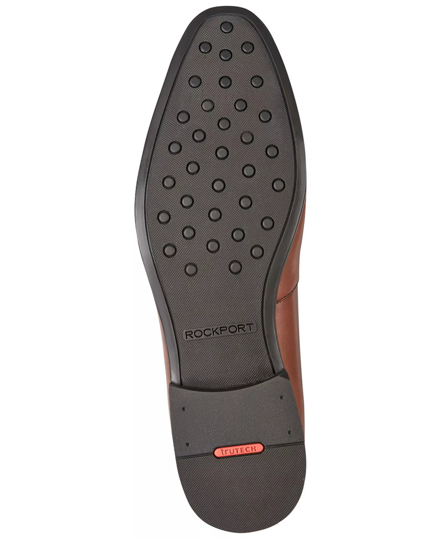Rockport Men's Carlo Almond Toe Slip-On Dress Loafers