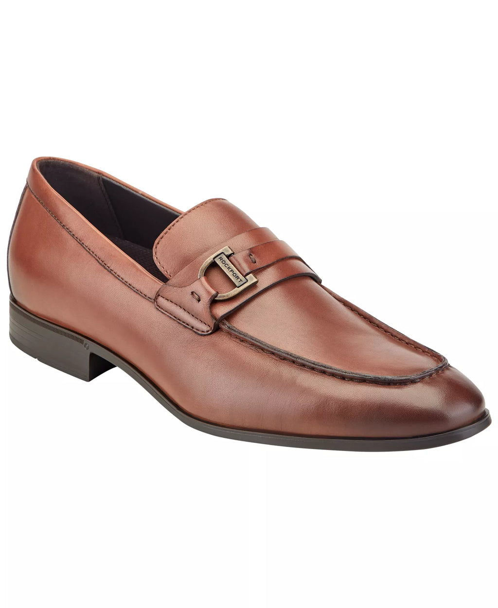 Rockport Men's Carlo Almond Toe Slip-On Dress Loafers