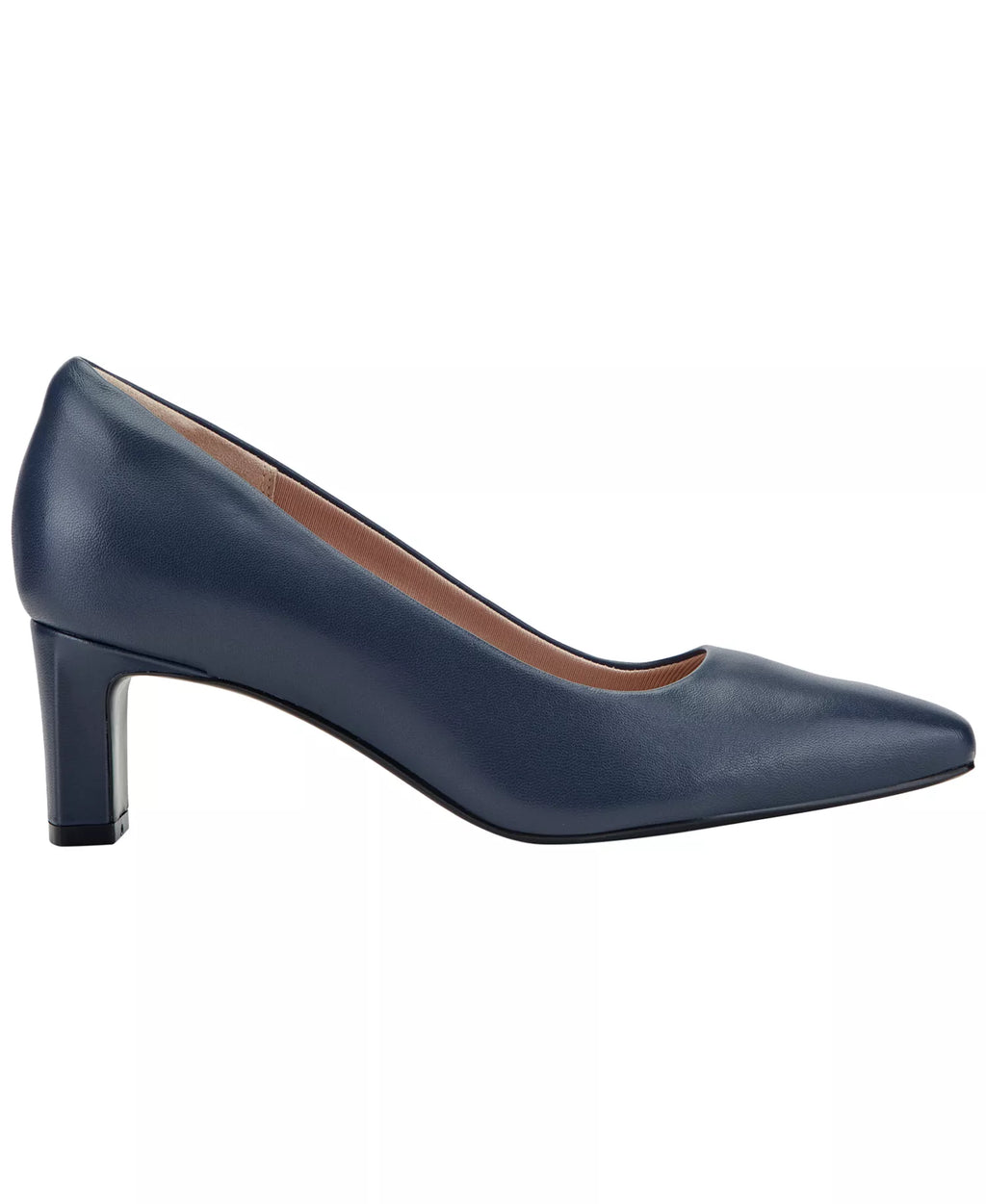 Rockport Women's Merida Total Motion Leather Block Heel Pumps