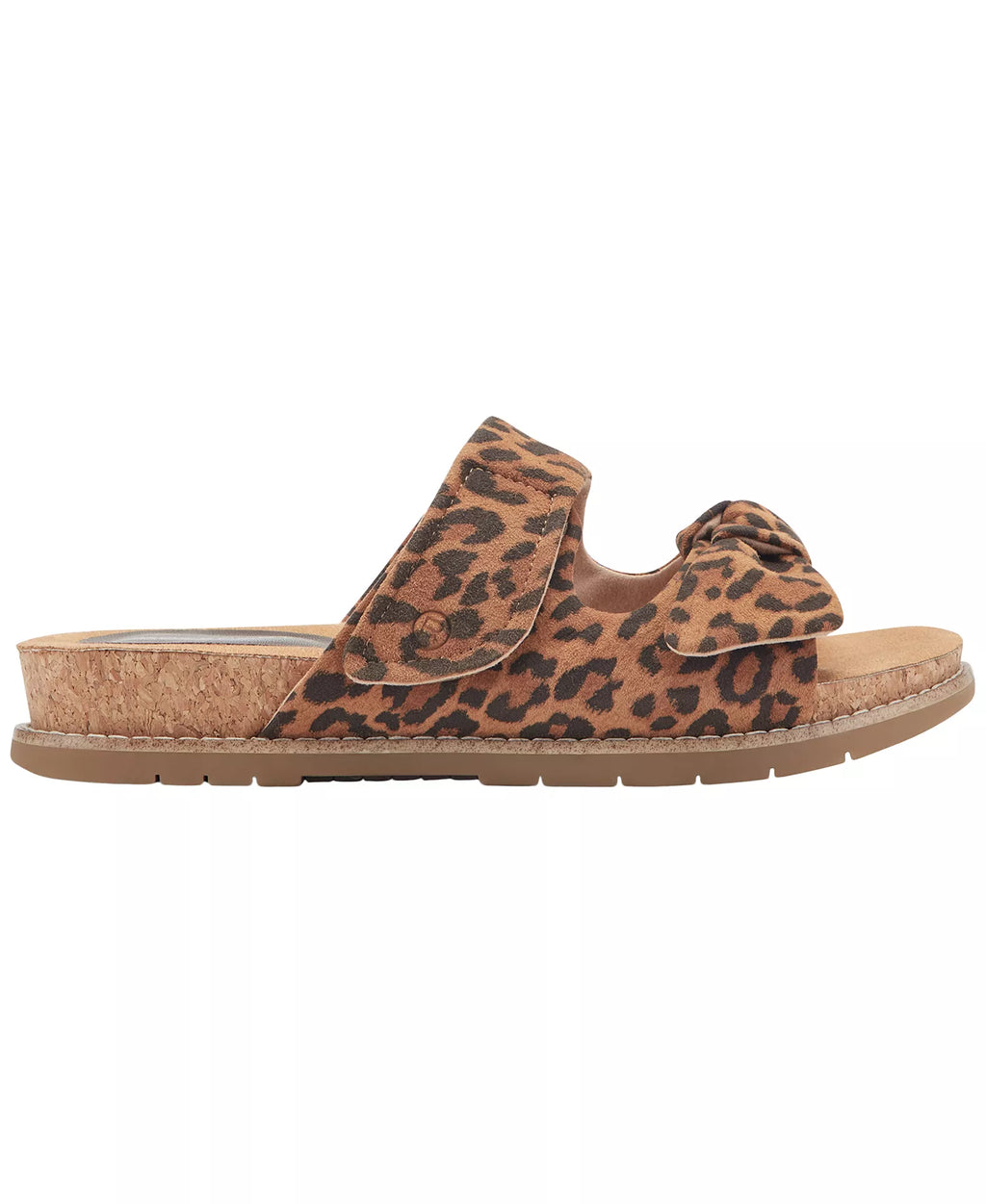 Rockport Women's Zova Bow Flat Slip-On Footbed Sandals