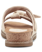 Rockport Women's Zova Bow Flat Slip-On Footbed Sandals