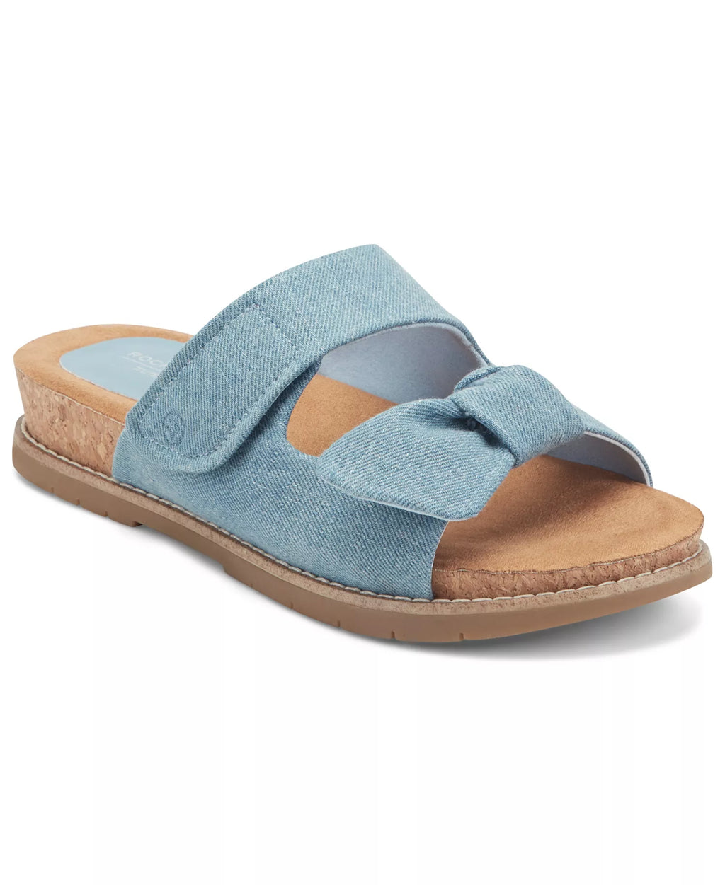 Rockport Women's Zova Open Toe Casual Flat Sandals