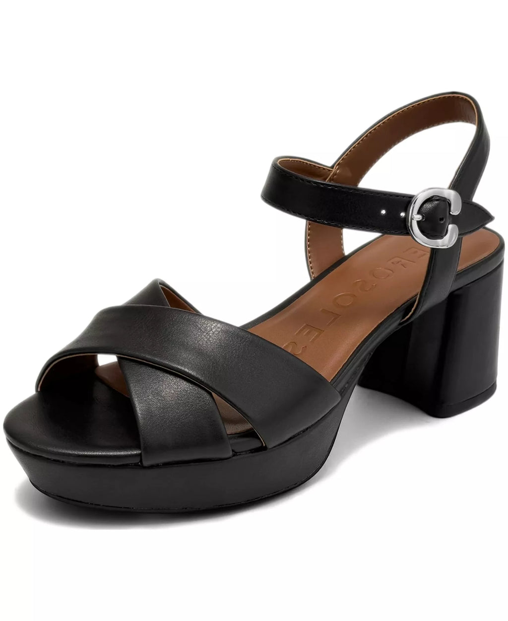Aerosoles Women's Cosmos Open Toe Platform Sandals