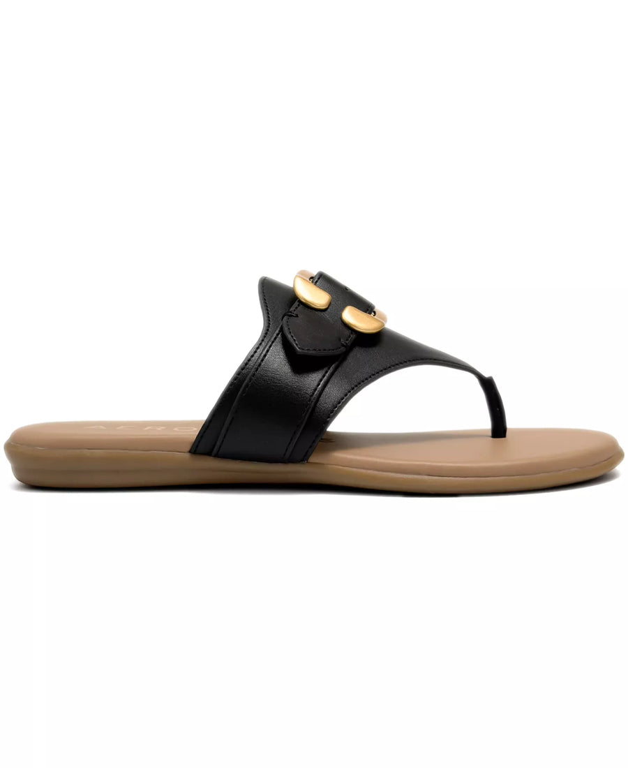 Aerosoles Women's Glitz Open Toe Flat Sandals