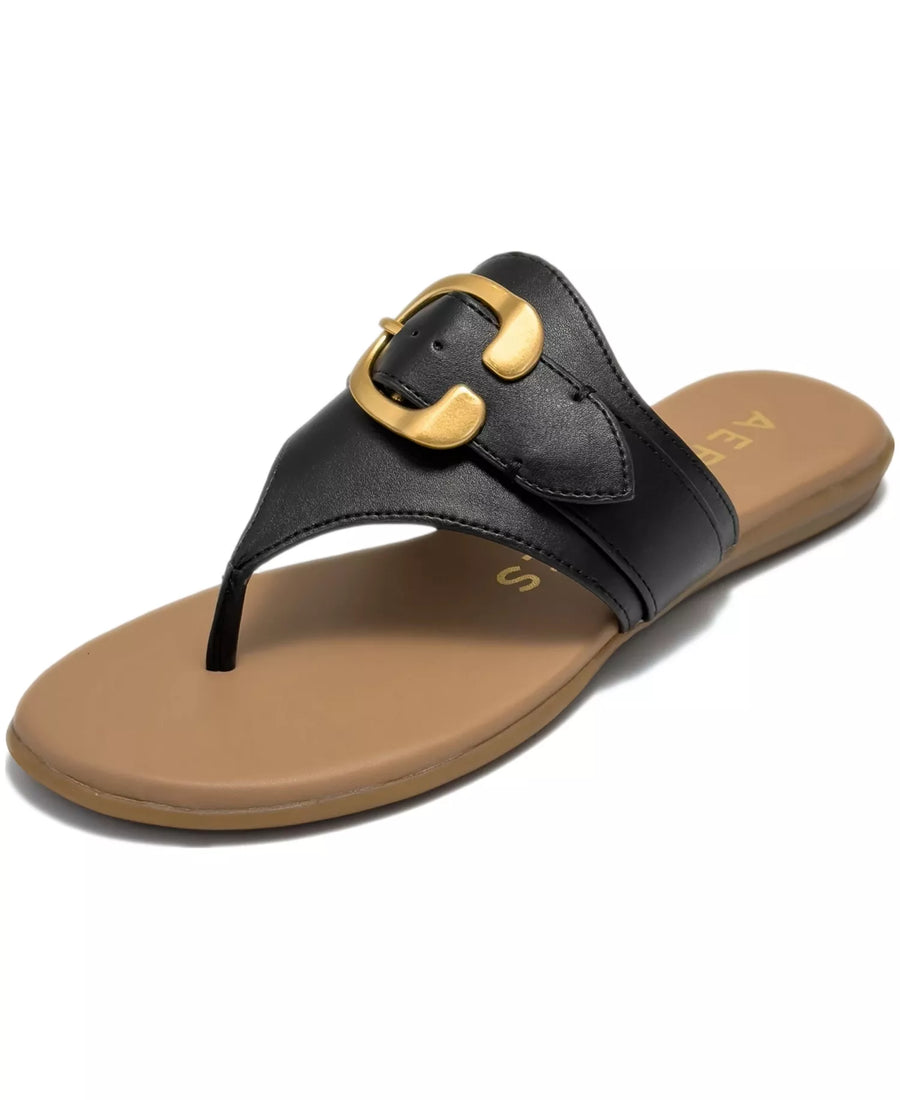 Aerosoles Women's Glitz Open Toe Flat Sandals