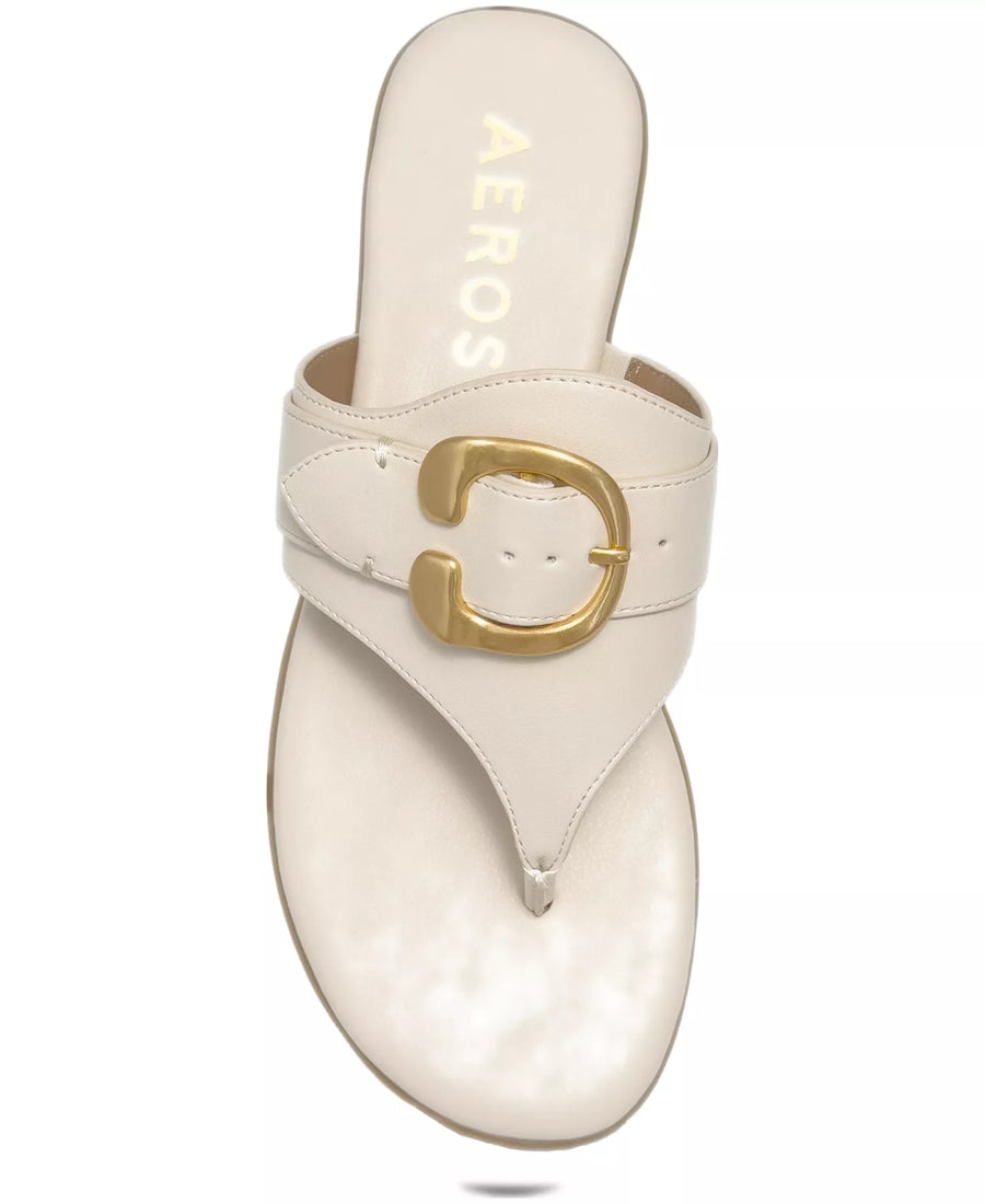 Aerosoles Women's Glitz Open Toe Flat Sandals