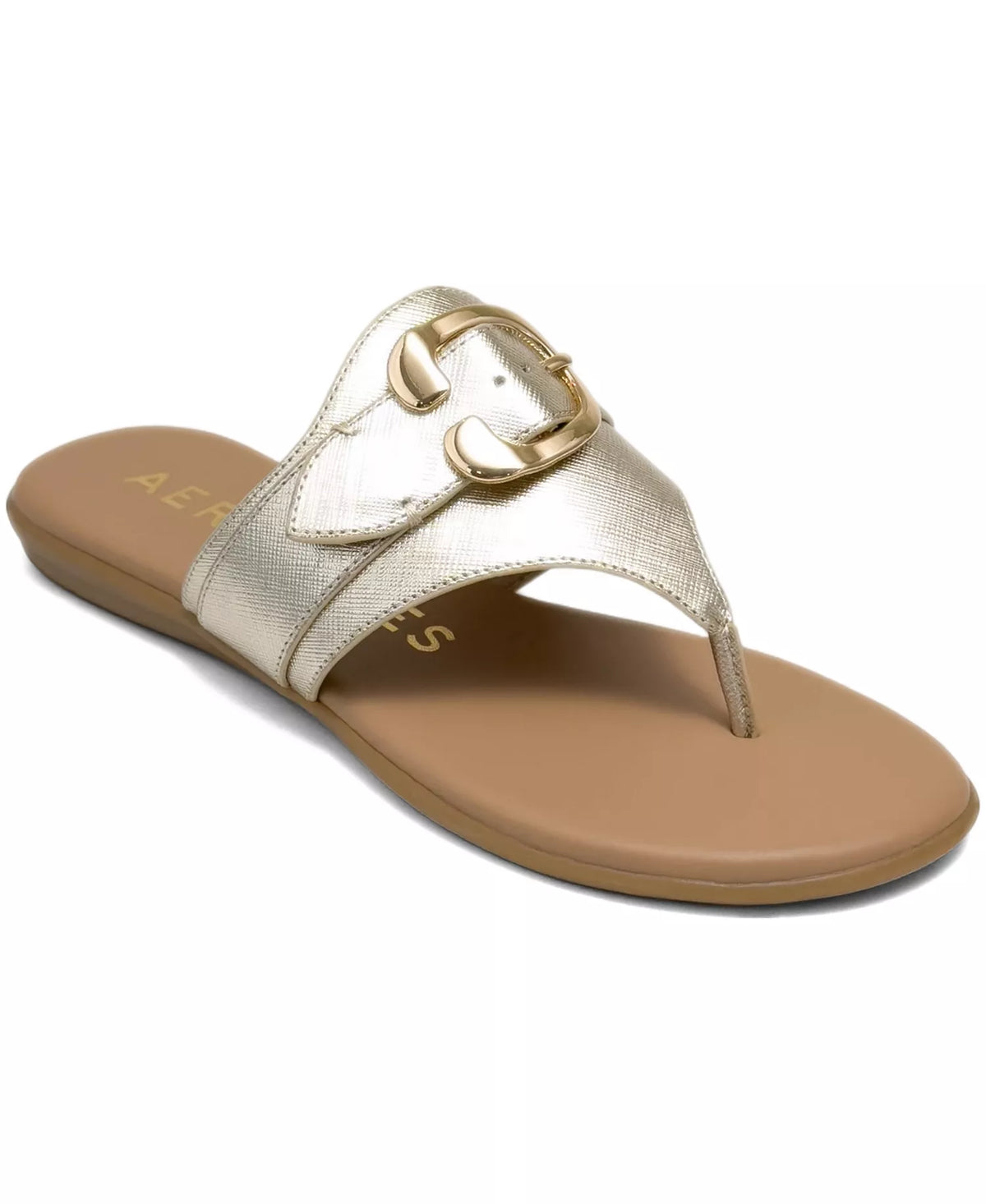 Aerosoles Women's Glitz Open Toe Flat Sandals