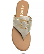 Aerosoles Women's Glitz Open Toe Flat Sandals