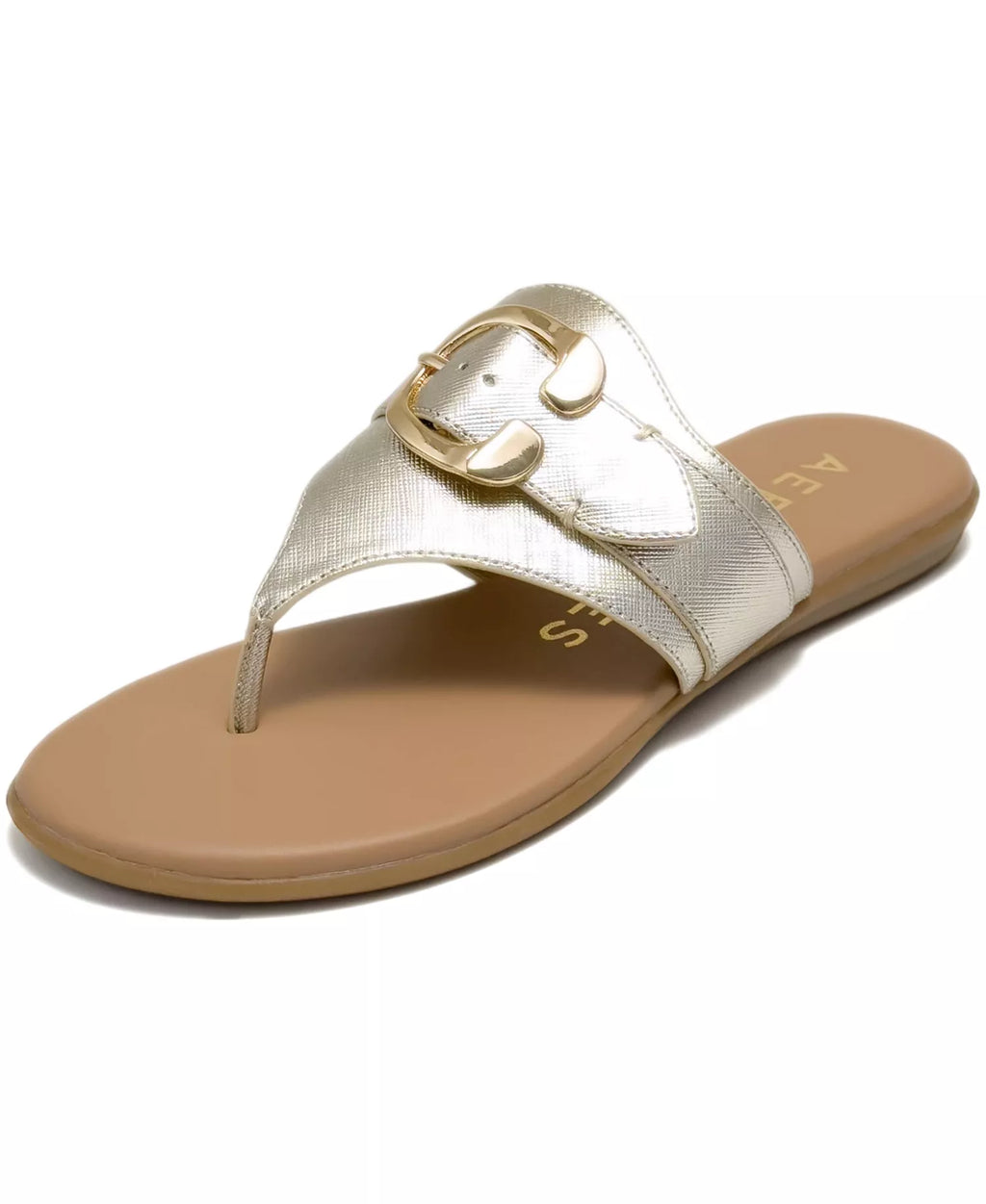 Aerosoles Women's Glitz Open Toe Flat Sandals