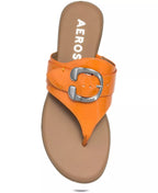 Aerosoles Women's Glitz Open Toe Flat Sandals